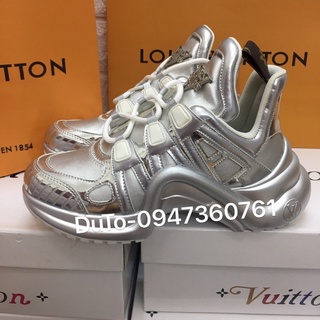 Giày thể thao lv archlight bạc hàng cao cấp size 36->40