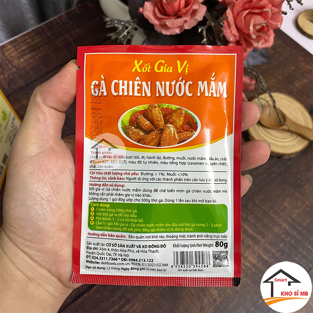 Sốt gia vị gà chiên nước mắm deli  kho sỉ mb