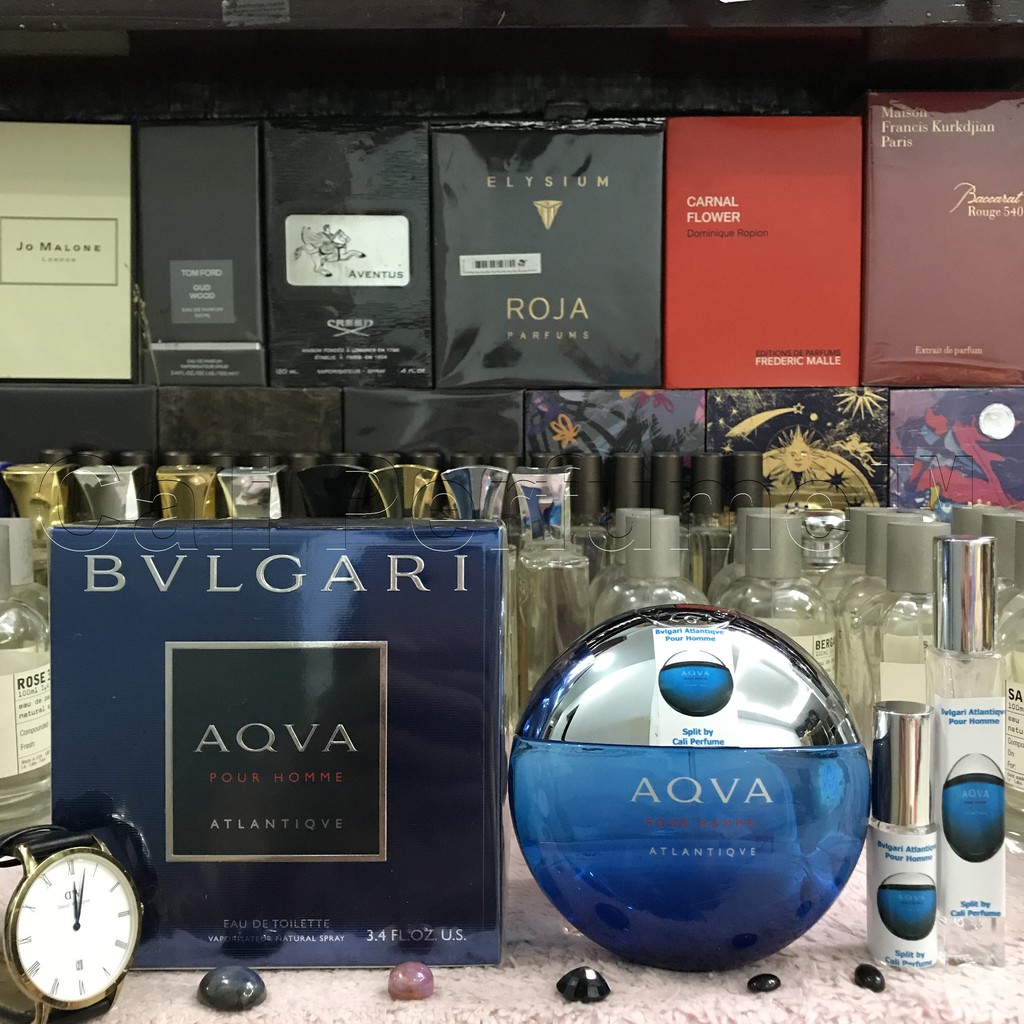 [Cali Perfume][Mẫu Thử][Dùng Là Thơm] Nước Hoa Nam Hương Mùa Hè Bvlgari Aqva Atlantiqve