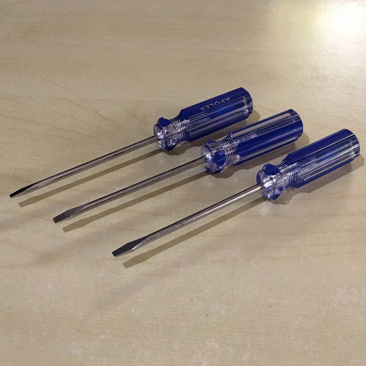 02 TUA VÍT ĐẦU DẸT 3LY DÀI 75mm - VÍT ĐẦU DẸP 3x75mm