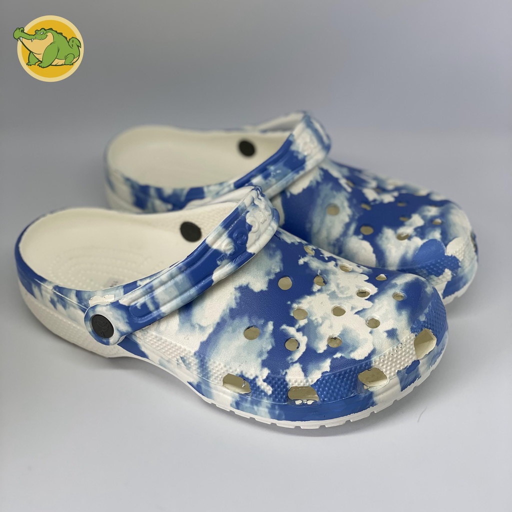 Dép CROCS CLASSIC GRAPHICS Nữ và Trẻ Em Êm Nhẹ, Mềm và Không Mùi