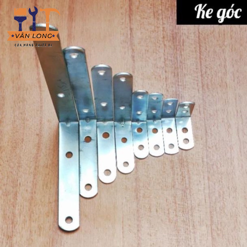 Pát Đỡ Góc Si Chữ L, Ke Góc Sắt Mạ Kẽm