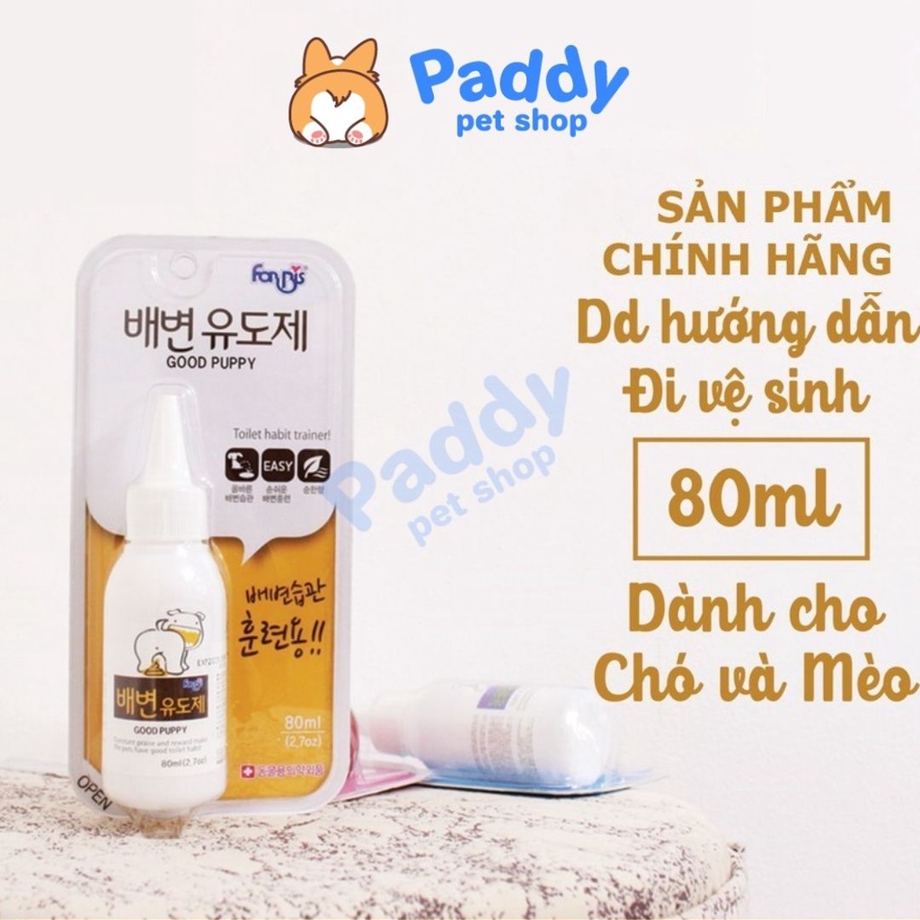 Dung Dịch Hướng Dẫn Chó Đi Vệ Sinh Forcans Good Puppy (80ml)