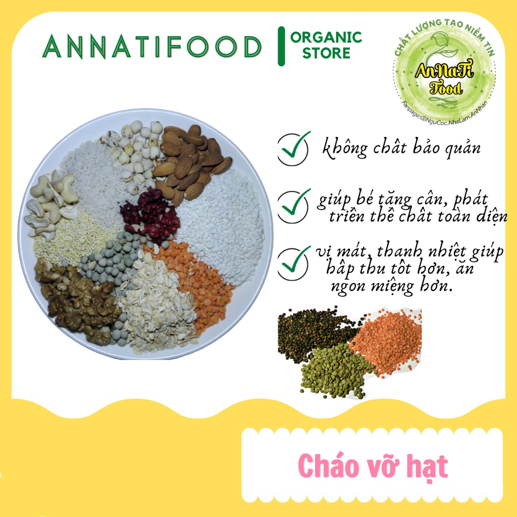 Cháo hạt vỡ [ DINH DƯỠNG ] - Dành cho bé trên 1 tuổi