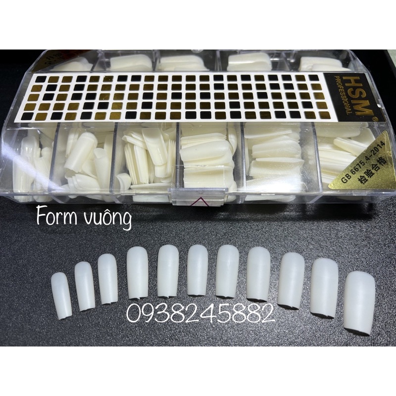 Móng up HSM nhám sẵn chính hãng - Rẻ Vô Địch