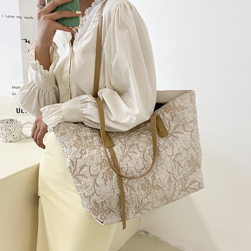 Túi xách tote IELGY đeo vai sức chứa lớn đơn giản cá tính giản dị thịnh hành cho nữ