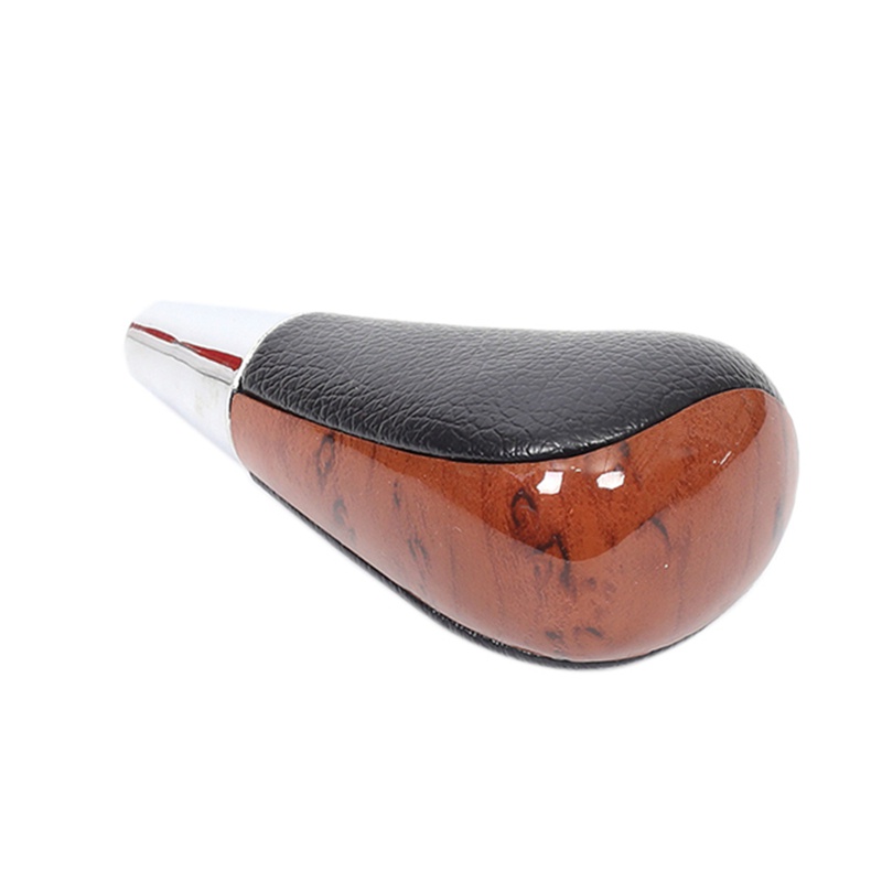 Tay nắm cần số ô tô màu gỗ đen tùy chọn cho Toyota Corolla / Harrier Fortuner