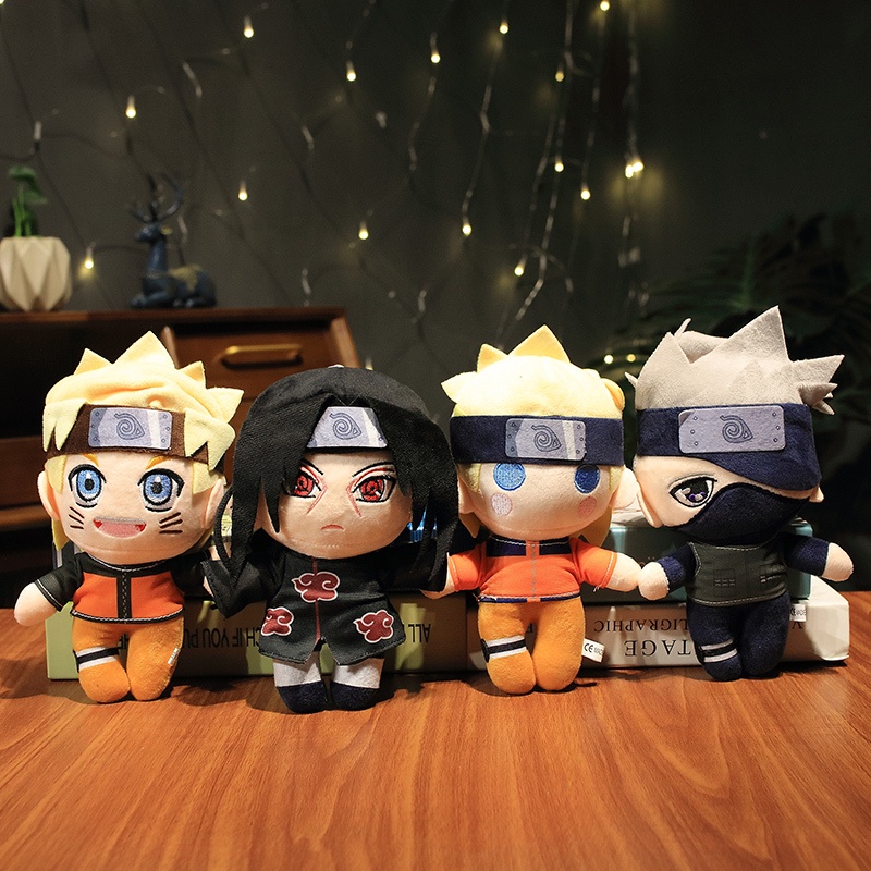 Búp Bê Nhồi Bông Hình Nhân Vật Hoạt Hình Naruto Kích Thước 20cm
