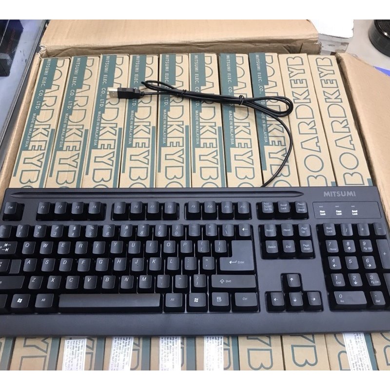 Bàn phím Mitsumi PS2 - Thiết kế đẹp bền chắc chắn | BigBuy360 - bigbuy360.vn