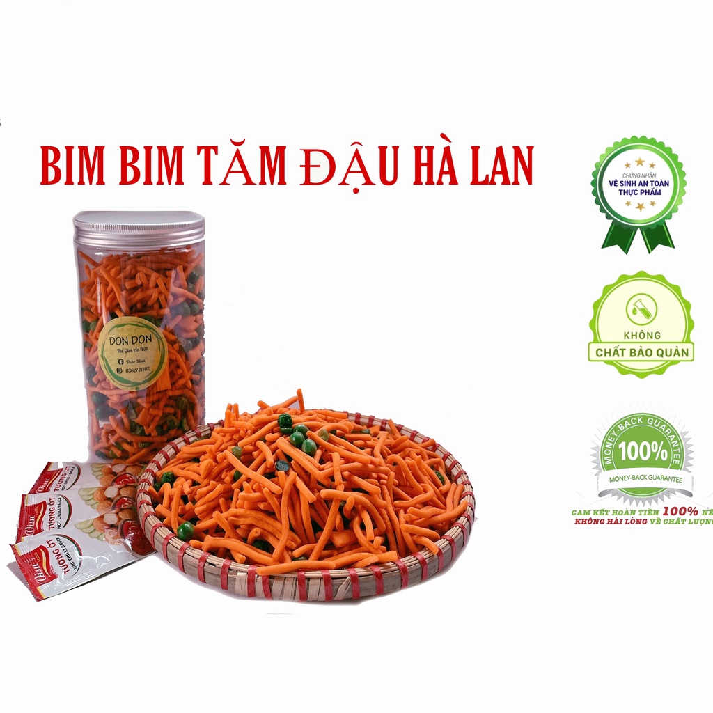 Bim Bim Tăm Đậu Hà Lan GIòn Tan Chuẩn Vị