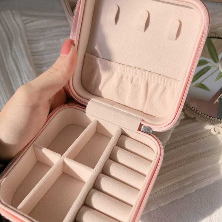 Hộp Đựng Trang Sức Thiết Kế Đơn Giản Phong Cách Hàn Quốc