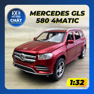 Xe mô hình tĩnh bằng kim loại mercedes gls 580 4matic 1:32