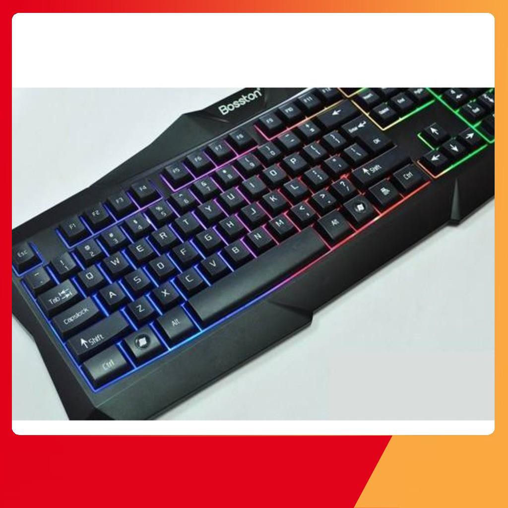 HIOT Bàn Phím Bosston X19 Cổng Usb, Led Màu RE