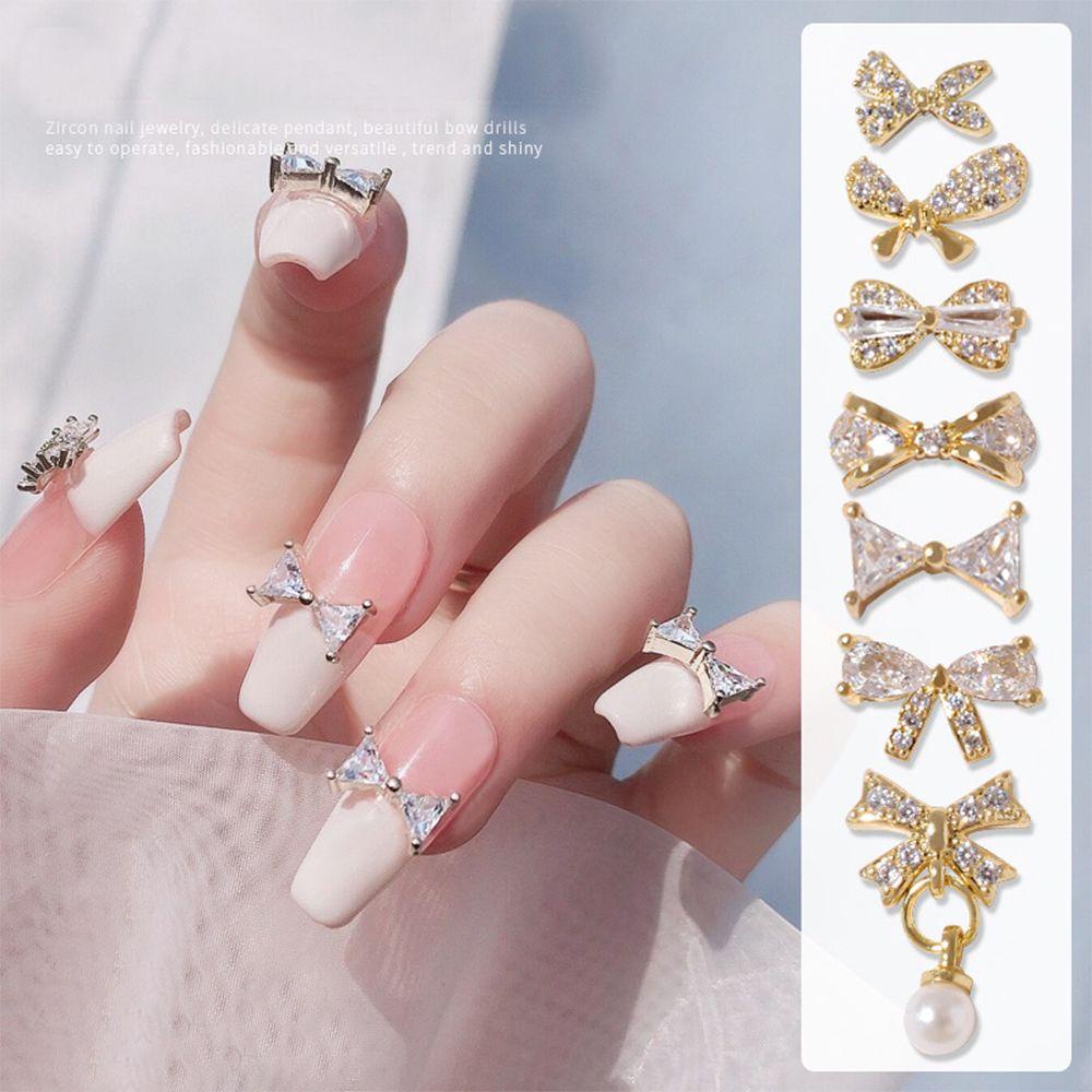 Phụ Kiện Đính Móng Tay 3D DIY Thời Trang Cho Nữ