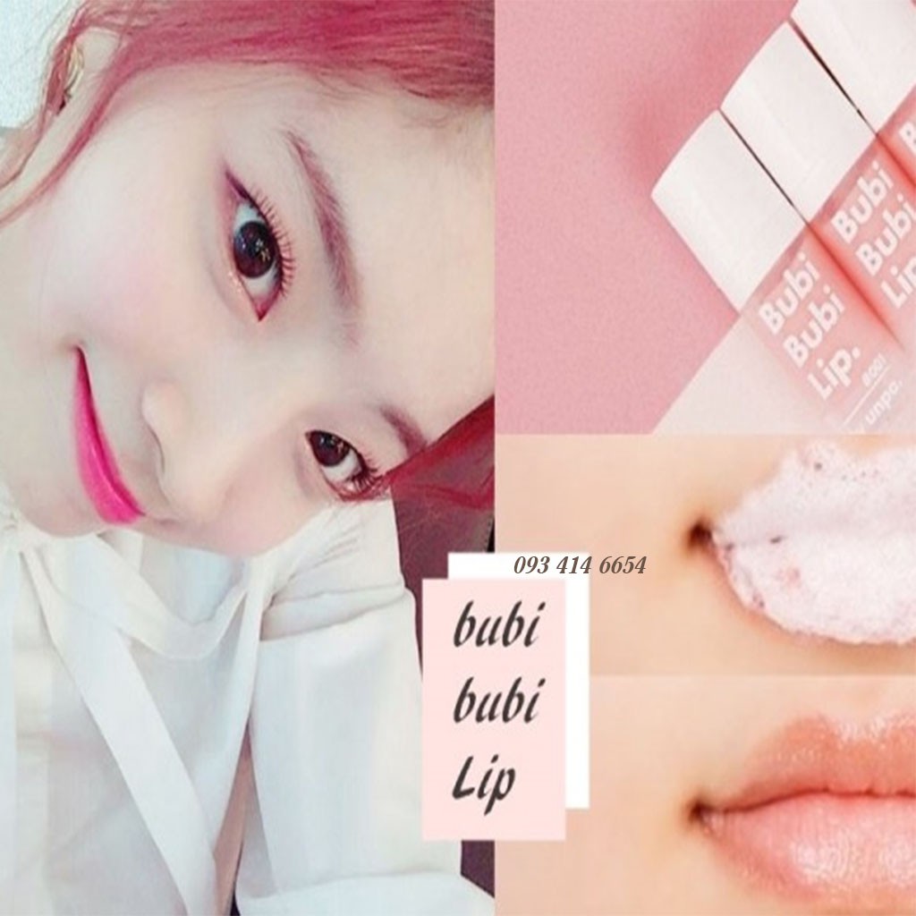 Tẩy Tế Bào Chết Môi Sủi Bọt Unpa Bubi Bubi Lip Hàn Quốc | BigBuy360 - bigbuy360.vn