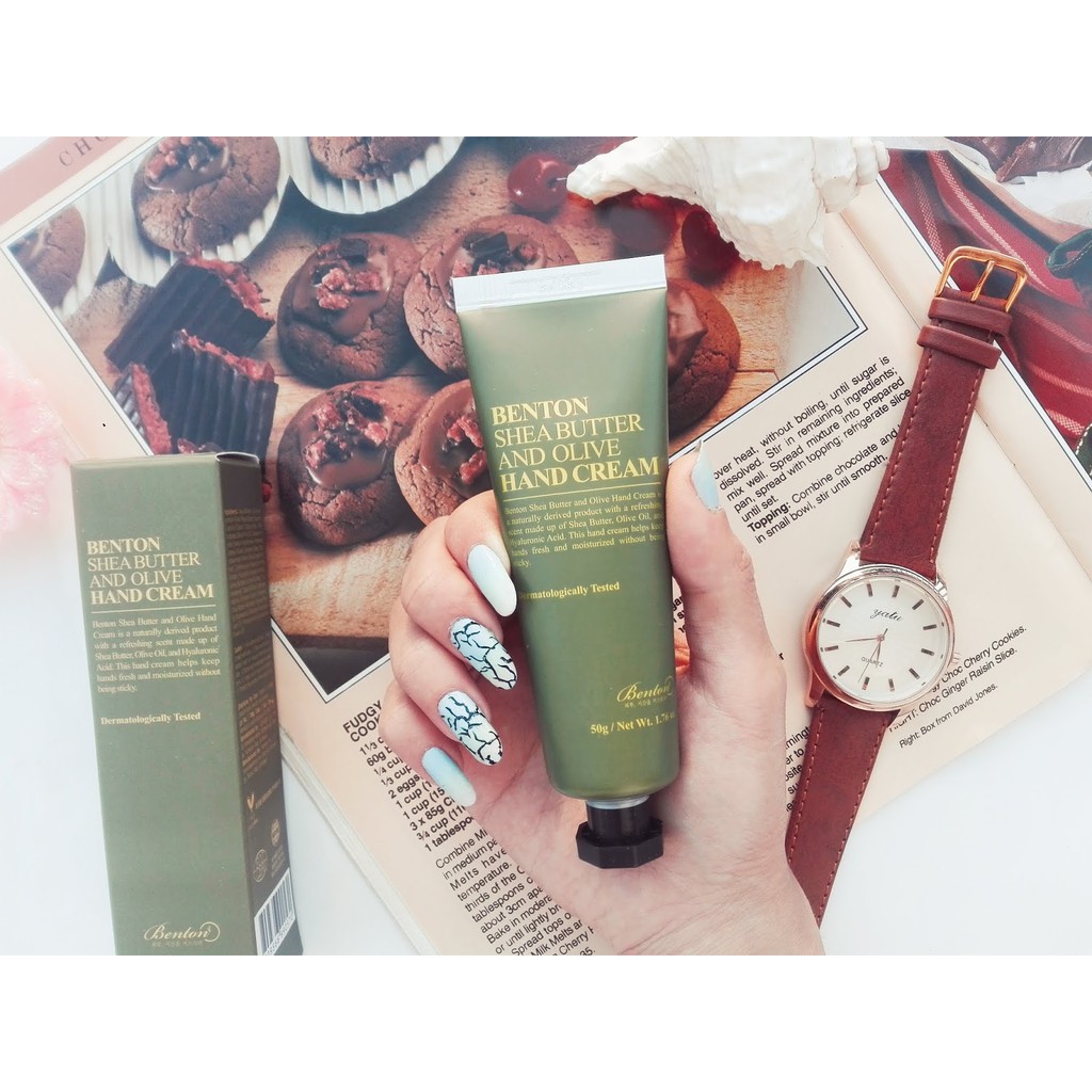 [30/06/2021]Kem dưỡng da tay từ bơ hạt mỡ và oliu Benton Shea Butter and Olive Hand Cream 50g | BigBuy360 - bigbuy360.vn
