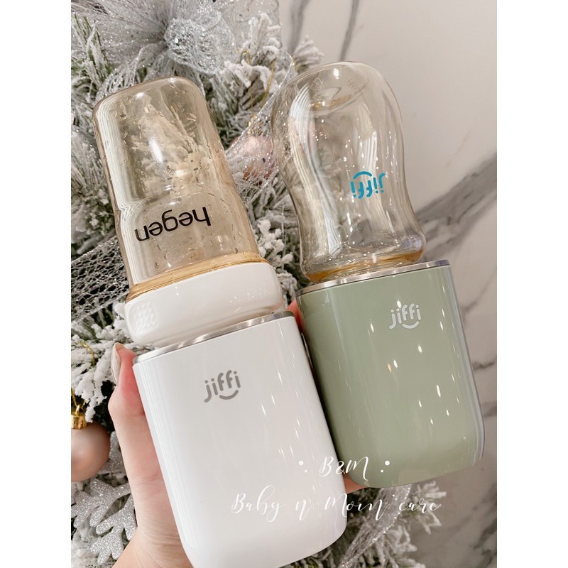 [ CHÍNH HÃNG ] JIFFI Máy hâm sữa không dây cầm tay Jiffi bản 3.0 / JIFFI MINI WARMER-X 2021