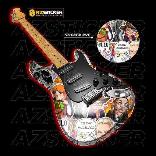 Sticker Harry Potter Chống Thấm Nước Cắt Sẵn Dễ Dán | STK97 | Hình Dán Trang Trí Mũ Bảo Hiểm Điện Thoại Laptop Sổ Vở