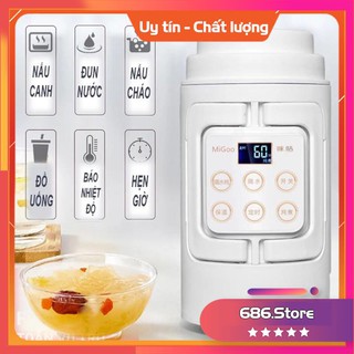 ẤM ĐUN NƯỚC ĐA NĂNG MINI (HẦM CHÁO, PHA TRÀ) THÔNG MINH BẢO HÀNH 6 THÁNG