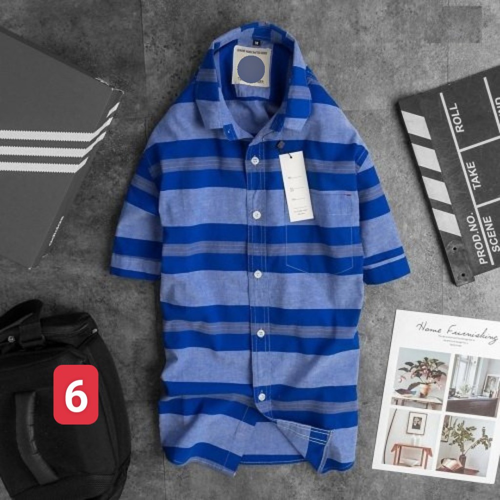 ÁO SƠ MI NAM TAY NGẮN COTTON MỀM | BigBuy360 - bigbuy360.vn