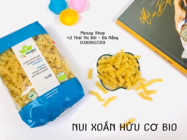 Nui hữu cơ BioItalia cho bé ăn dặm 100gr