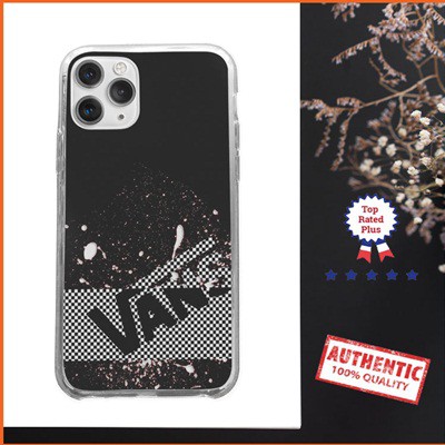 Ốp lưng IP màu đen Vans Sneaker Vỏ ốp thể thao Cao cấp cho các loại Iphone VANPOD00073