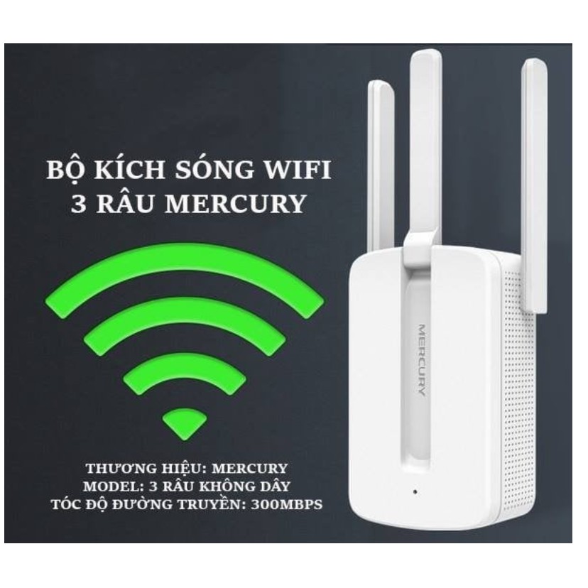 KÍCH WIFI MERCURY 3 RÂU LM-9165 | BigBuy360 - bigbuy360.vn