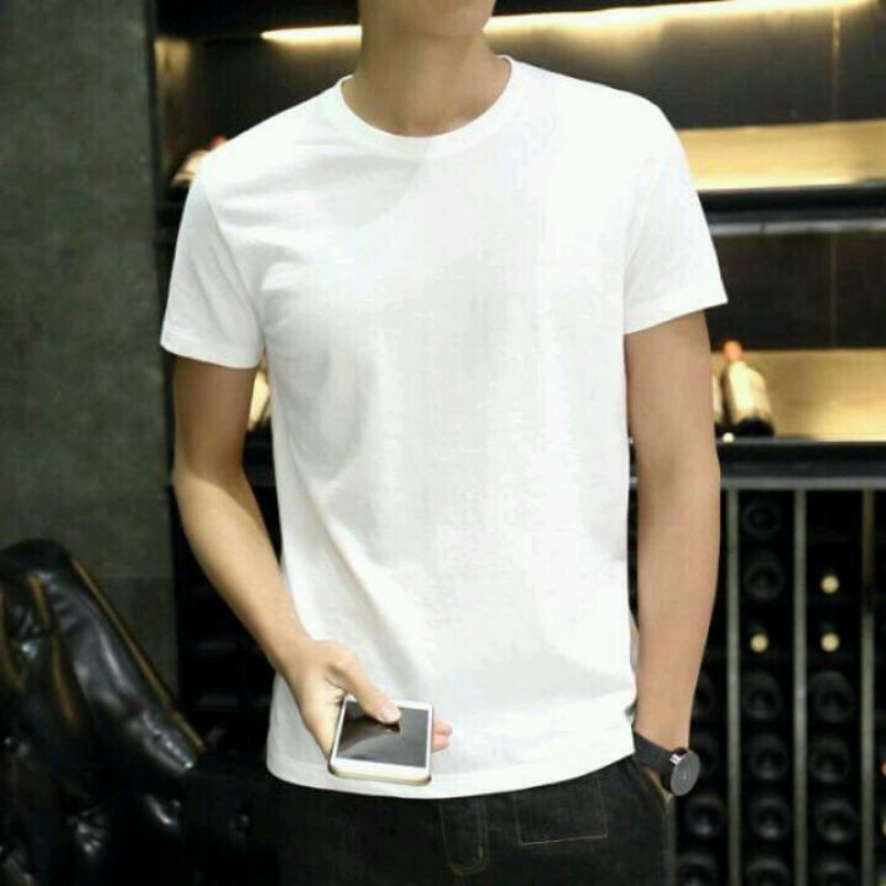 ÁO PHÔNG Nam cổ tròn cotton, áo lót nam Đông xuân