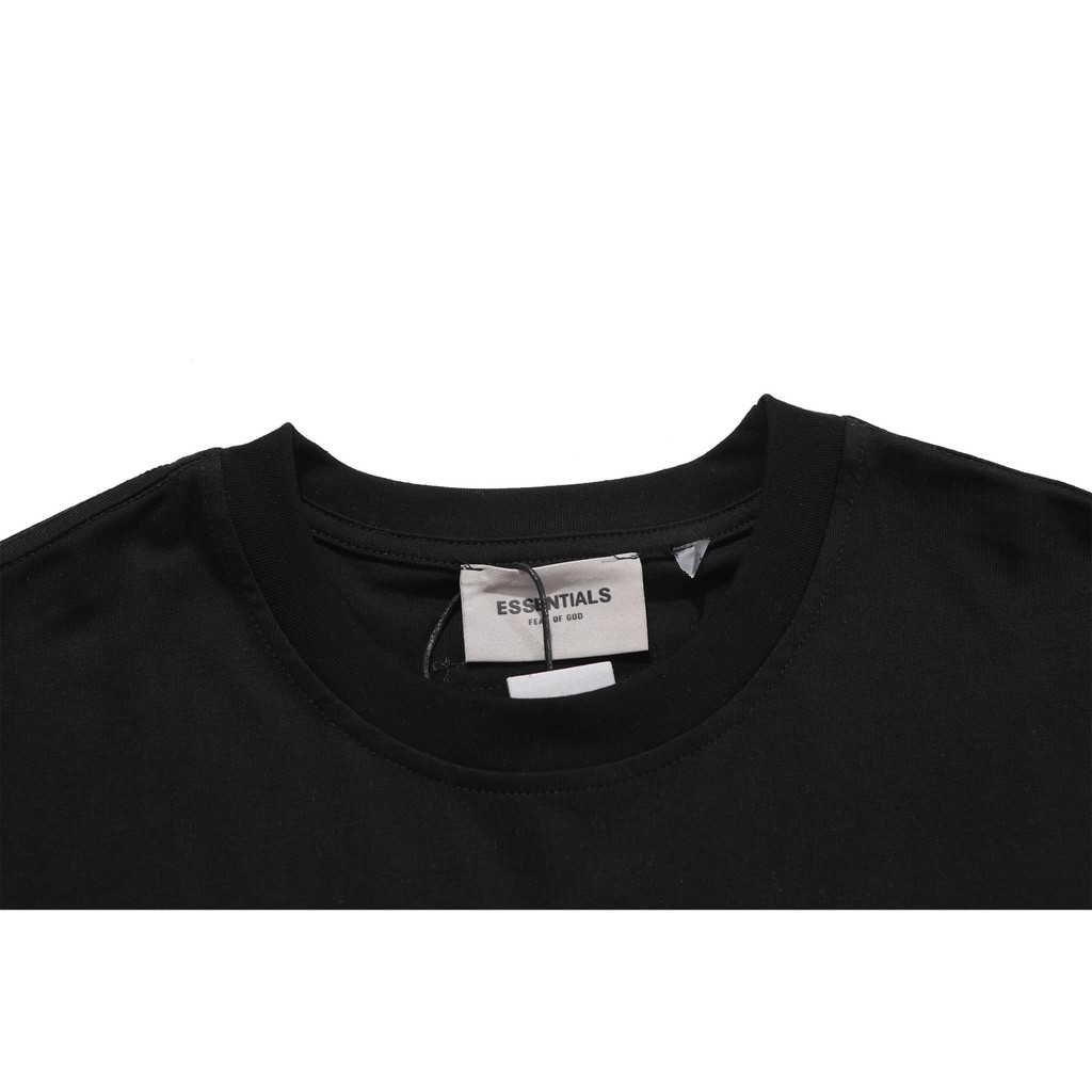 FEAR OF GOD FOG ESSENTIALS Tide brand character photo couple loose short-sleeved T-shirt