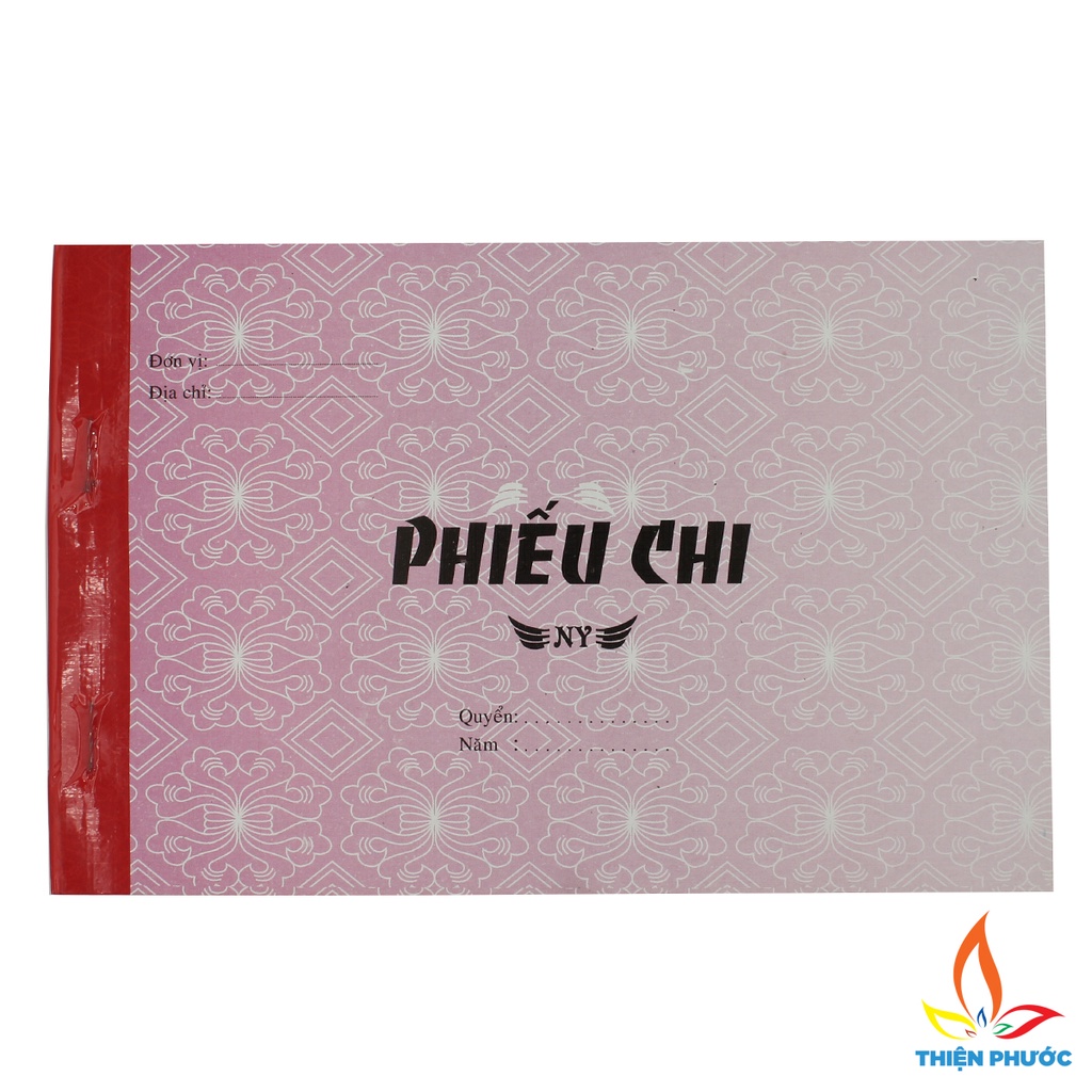 Phiếu Chi 1 Liên 2 Liên khổ 13x19mm  Xấp 100 Tờ SUKADO PHIEUC02