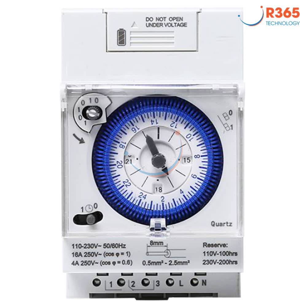 Bộ Hẹn Giờ Timer Cơ Công Suất Lớn 1000W, 2 Chiều TS181D