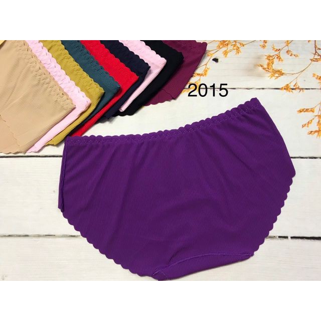Q2015♥️ Quần Lót Nữ ♥️ Combo 5 Quần Lót Su Trơn Không Đường May