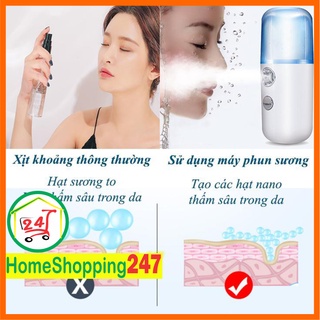 Máy phun sương xông mặt mini