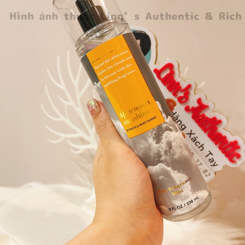 Auth_AFTERNOON SUNSHINE | MISTY MORNING | COZY EVENING - Xịt Thơm Toàn Thân Body Mist