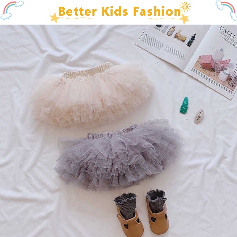 Đầm Công Chúa Pettiskirt Dáng Ngắn Phong Cách Phương Tây Hàng Mới Dành Cho Bé Gái