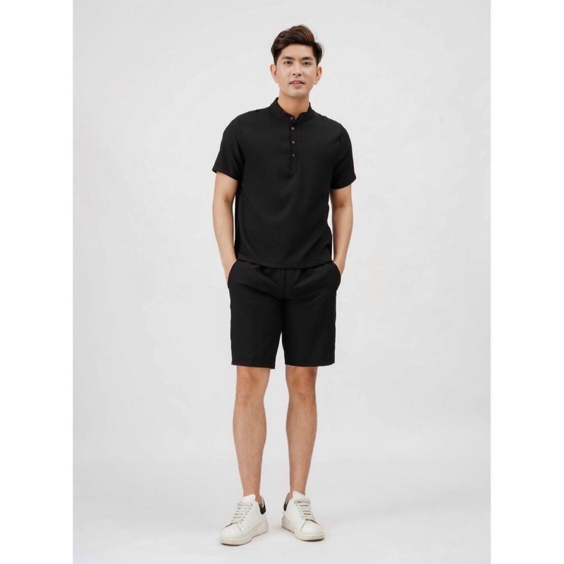 Đồ bộ quần áo đũi nam mùa hè chất vải Đũi Thái cao cấp thoáng mát mẫu hot năm 2022