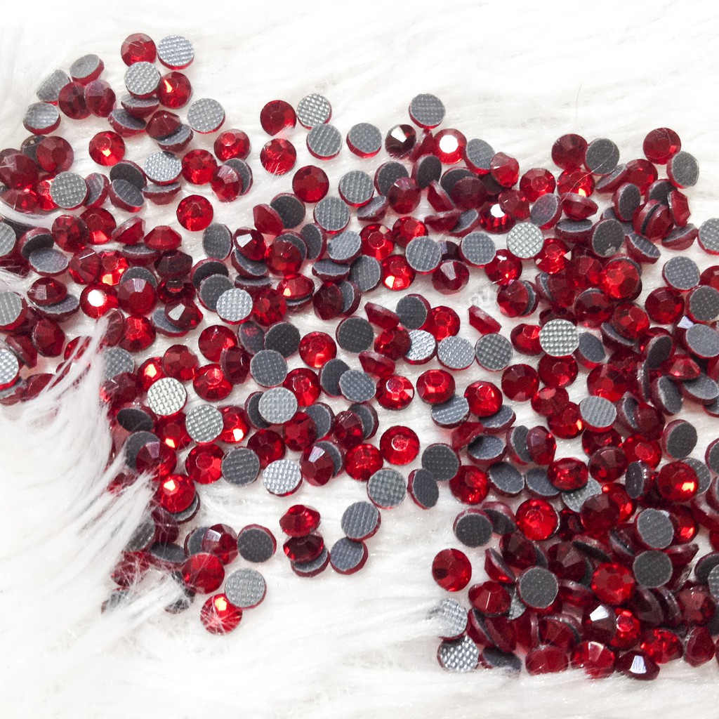 Đá xoàn ủi nhiều màu size 4mm sticker dán nhiệt gói 120 viên 4ly đính kết áo