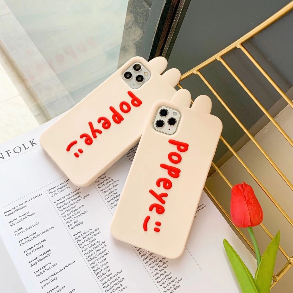 Ốp Điện Thoại Silicon Mềm Hình Tai Thỏ Hoạt Hình Cho iphone 13 12 11 Pro MAX X XS MAX XR 6 6s 7 8 plus