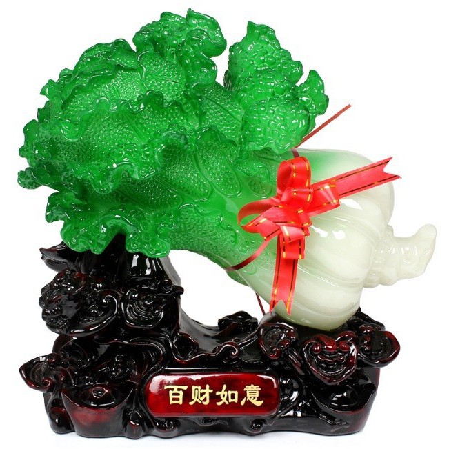 Bắp Cải Phong Thủy cao 11cm