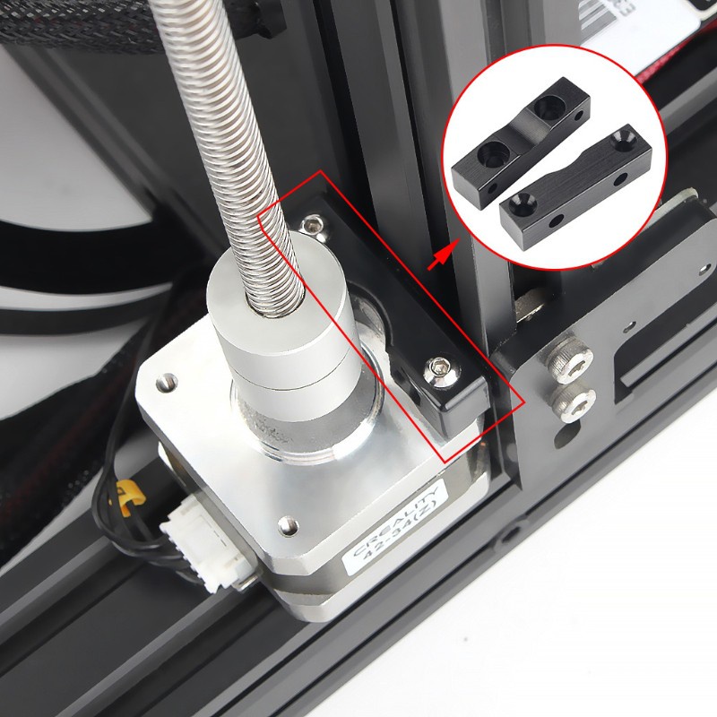 Khung Động Cơ Bước Trục Z Bằng Hợp Kim Nhôm Cho Máy In 3d Ender 3 / Ender 3 Pro / Cr-10 Series