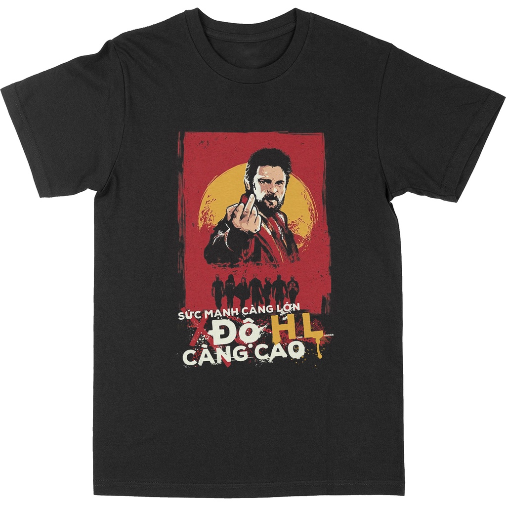 Áo thun The Boys: Billy Butcher Unisex THE NEXT LEVEL, Cotton 100% nam nữ - BT0181