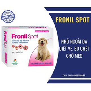 Fronil spol - thuốc nhỏ gáy