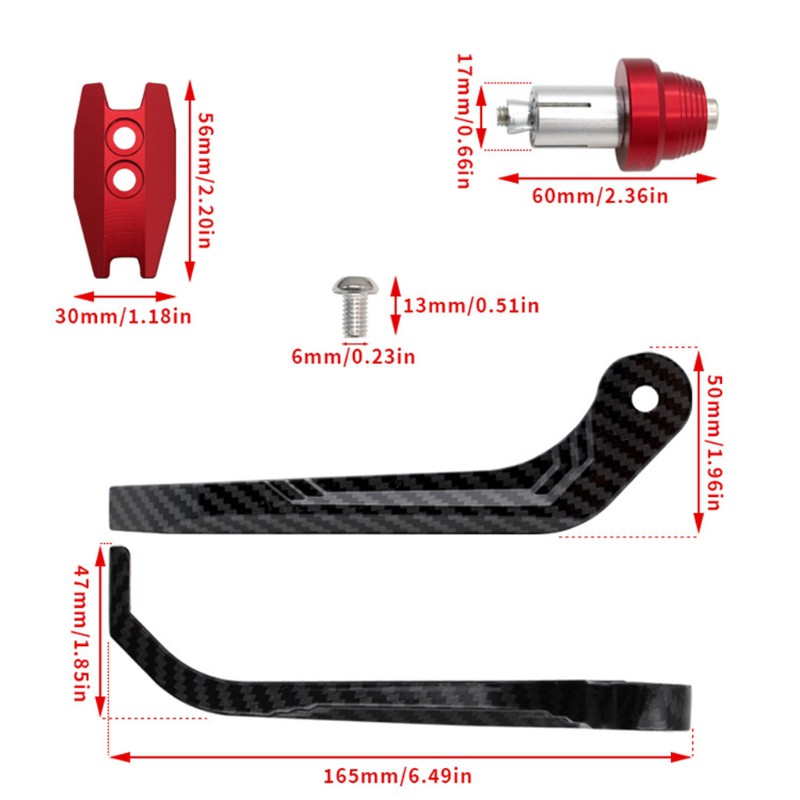 Miếng Bảo Vệ Tay Thắng 3d Cho Xe Mô Tô 22mm