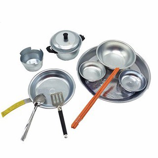 Bộ đồ chơi nấu ăn bếp lò bằng nhôm