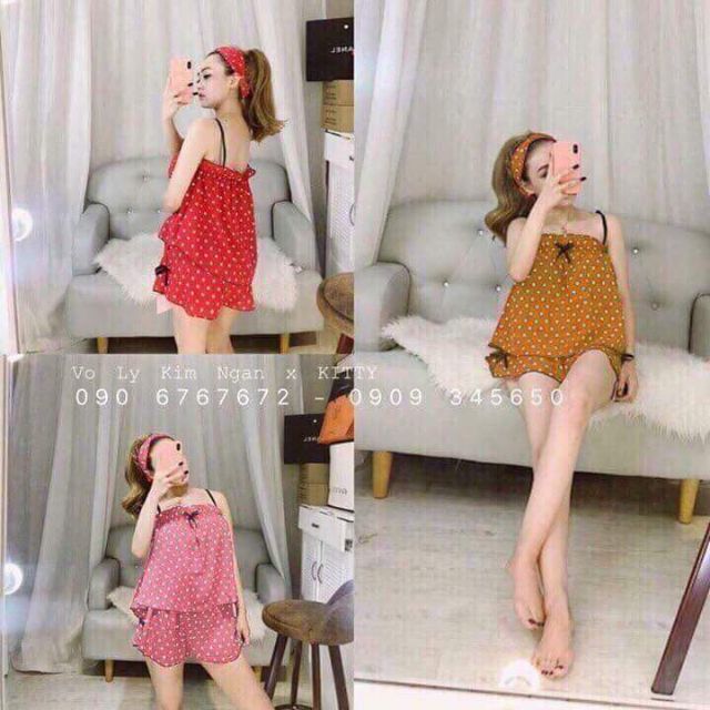 🌹🌹 BỘ NGỦ ĐÙI DÂY CHẤM BI BIGSIZE 60-85KG🌹🌹 | BigBuy360 - bigbuy360.vn