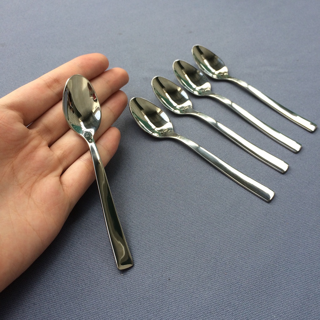 Muỗng cafe nhí chất liệu inox