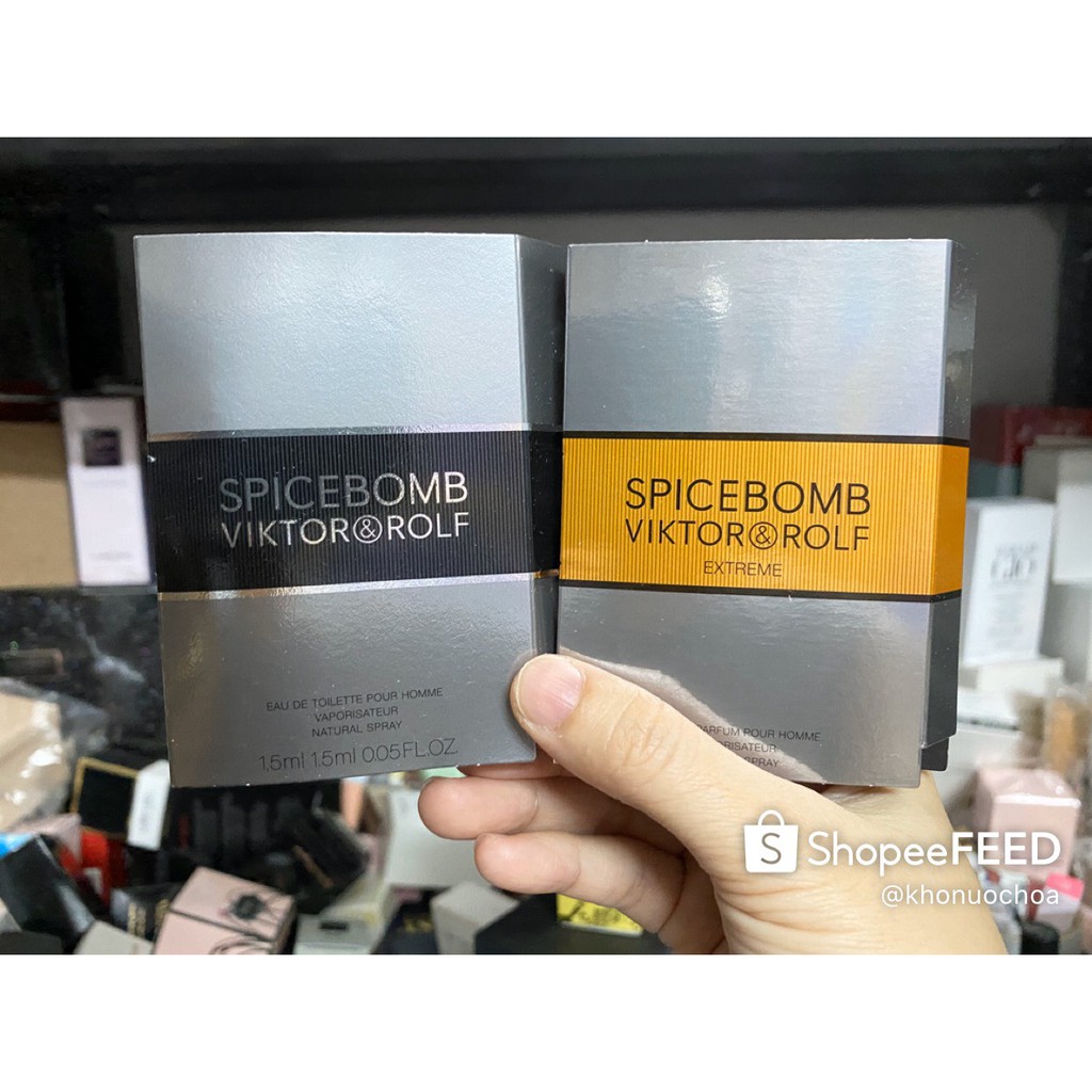 💥 Mẫu thử nước hoa nam Spicebomb - Viktor & Rolf | Thế Giới Skin Care