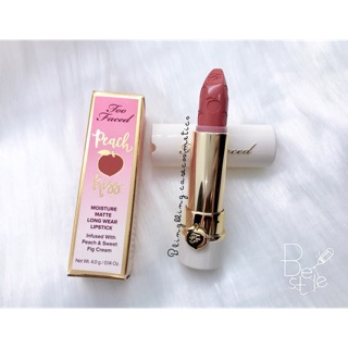 Son lì Toofaced Peach Kiss màu Stop traffic
