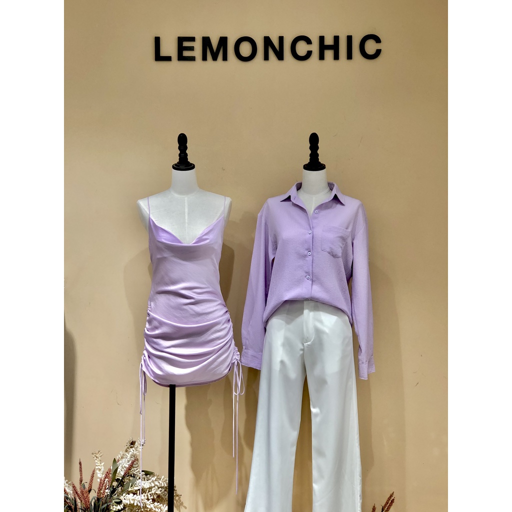 Đầm dây rút 2 bên - D112