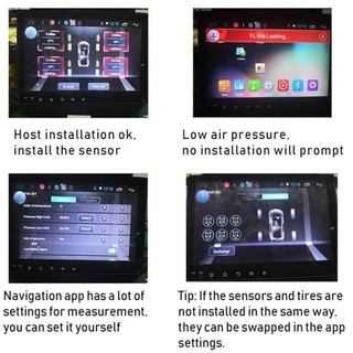 Cảm biến áp suất lốp Android TU05X
